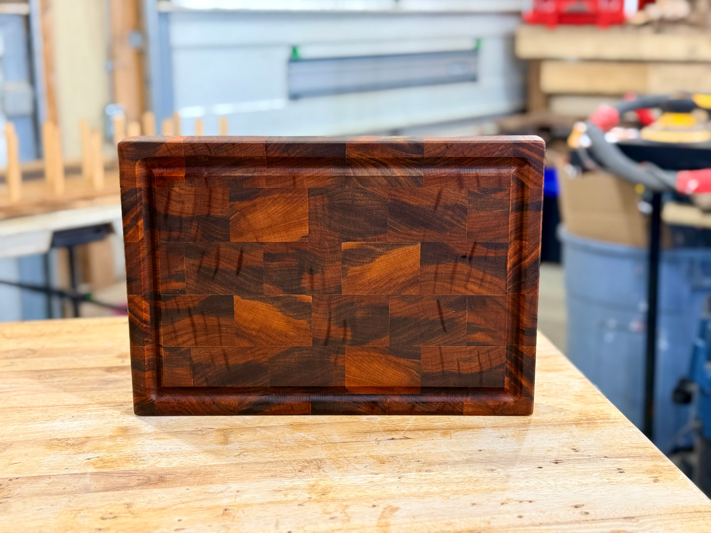 Tigerwood Butcher Block