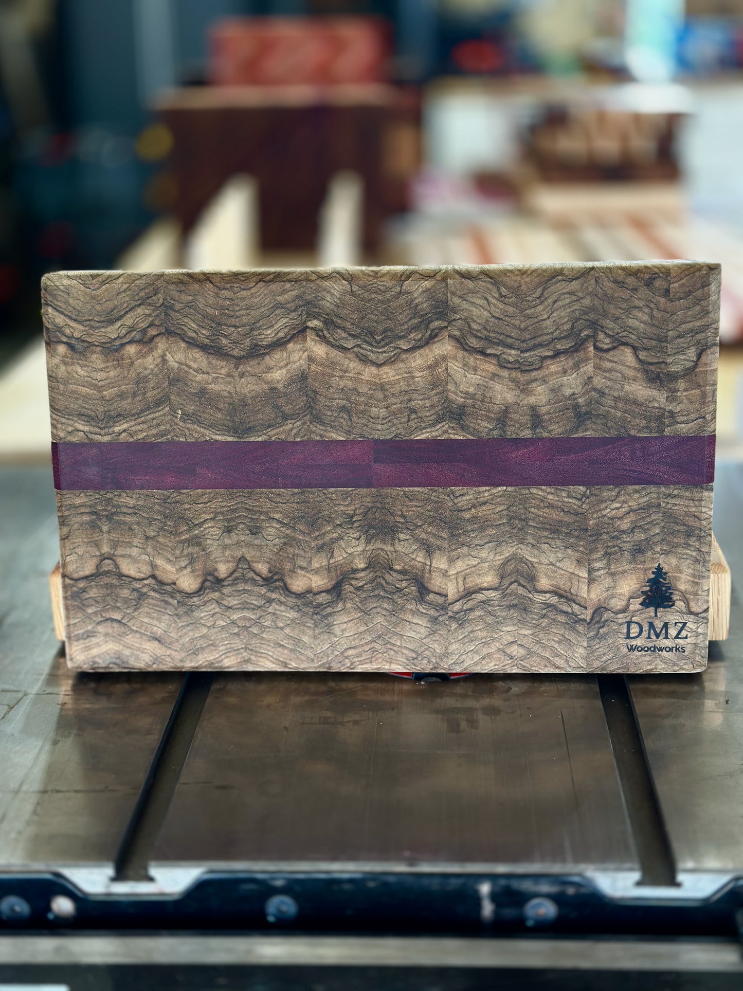 Black Limba Striped Purple Heart