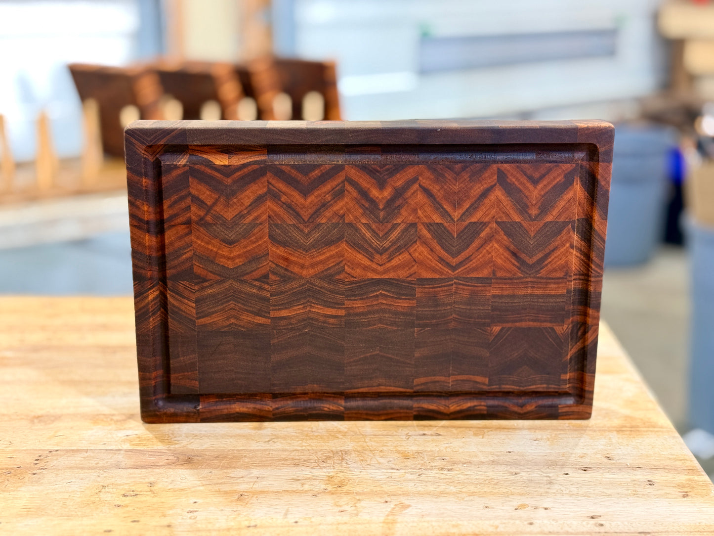 Tigerwood Butcher Block