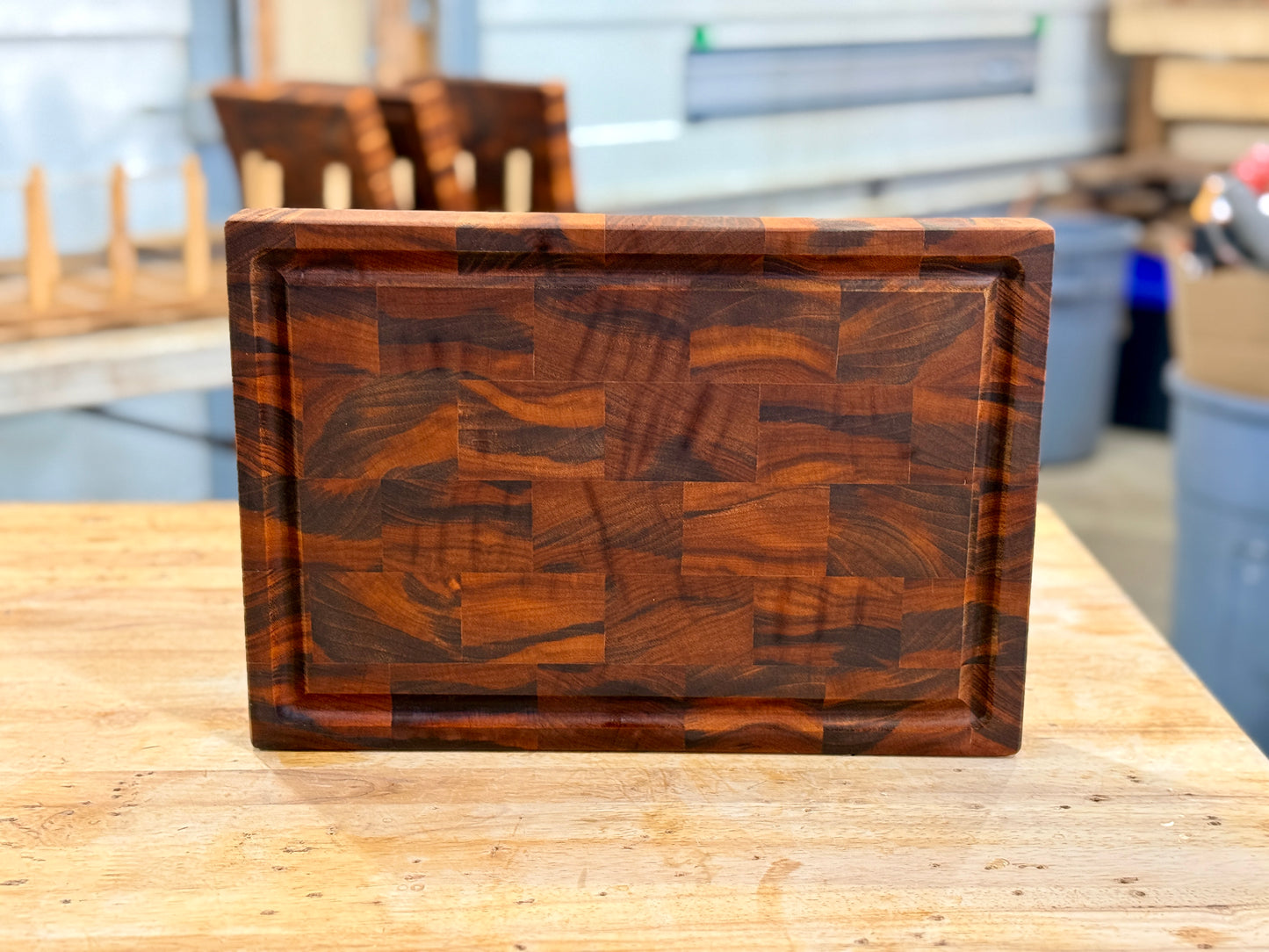 Tigerwood Butcher Block
