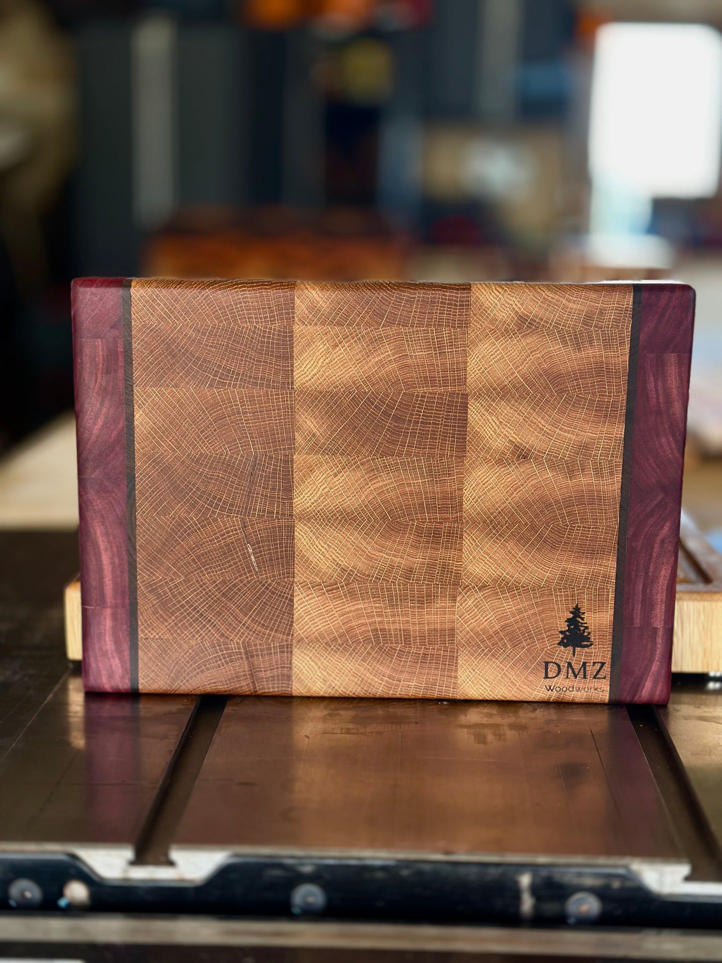 White Oak & Padauk