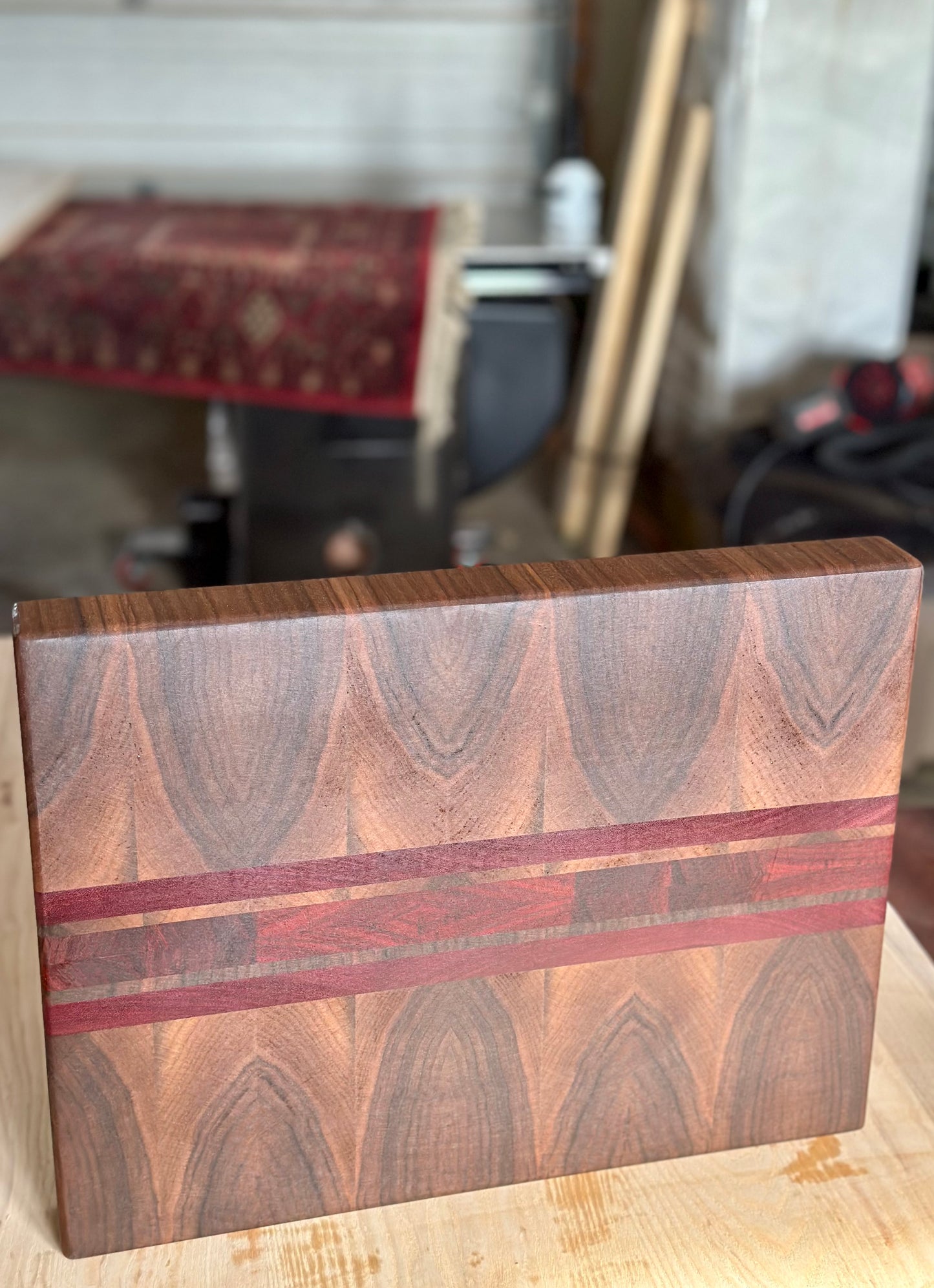 Walnut with Exotic Lines