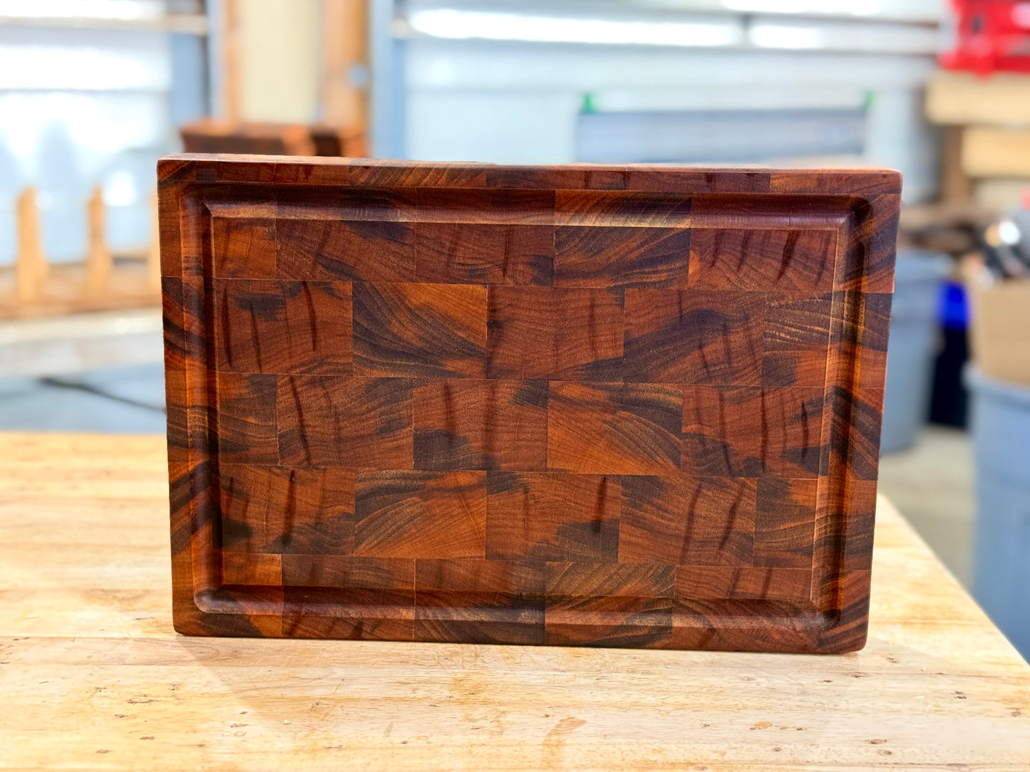 Tigerwood Butcher Block