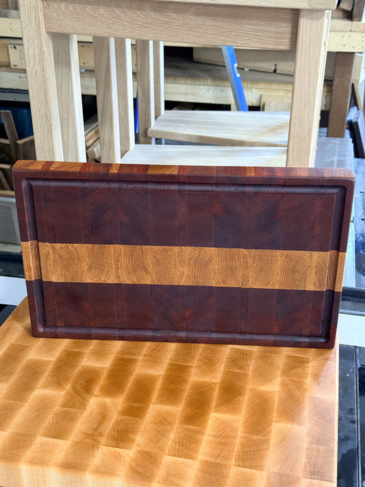 Paduak, White Oak & Sapele