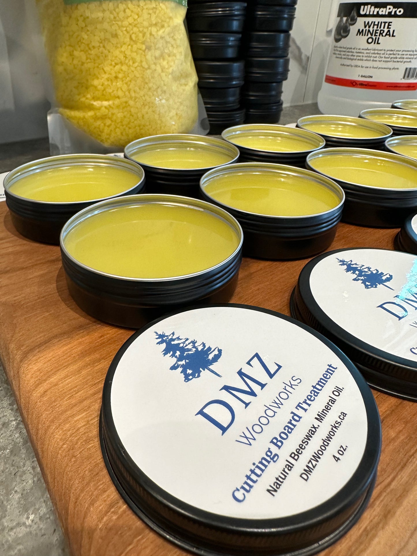 DMZ Woodworks Cutting Board Treatment