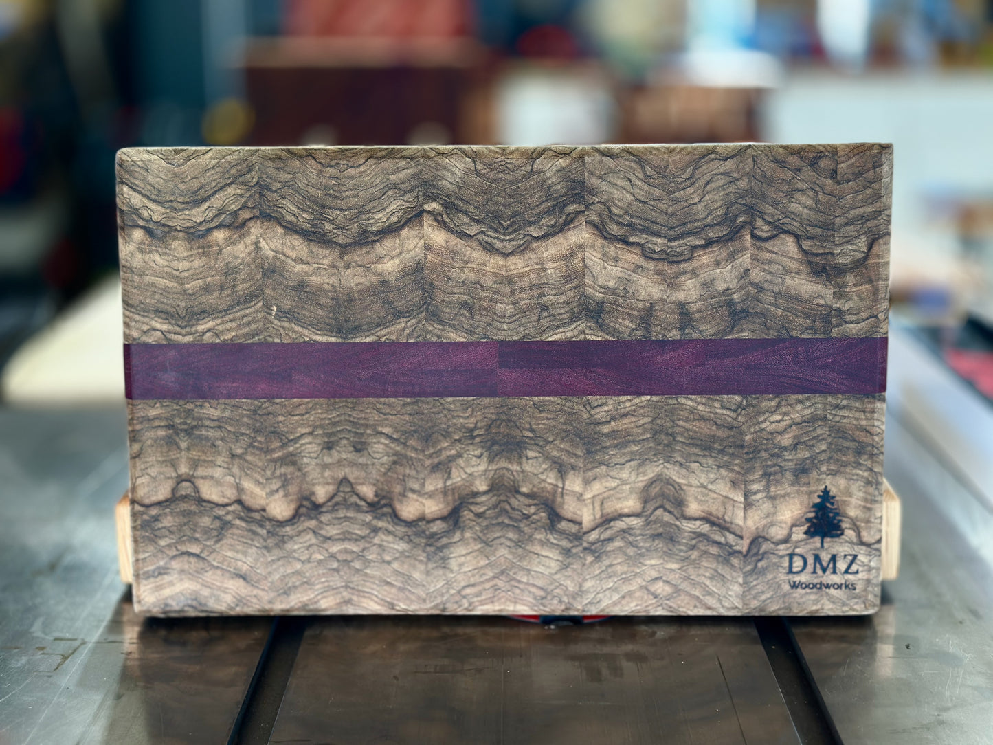 Black Limba Striped Purple Heart