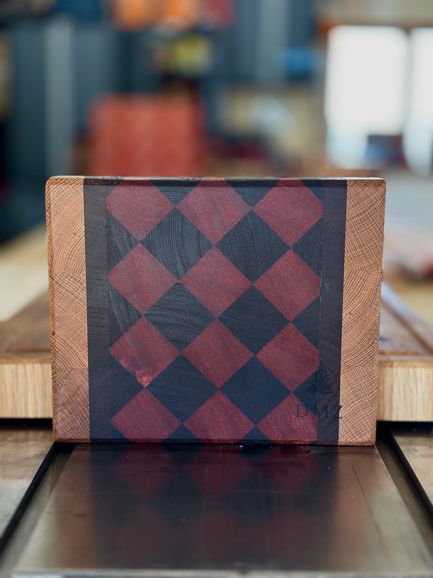 Harlequin End Grain Prep Board